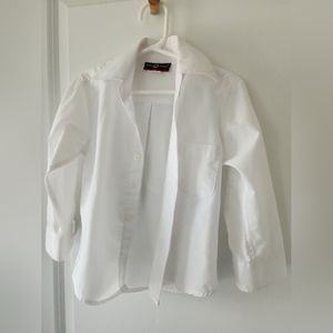 3t James Morgan white Button Down‎ shirt Easter Church Dressy